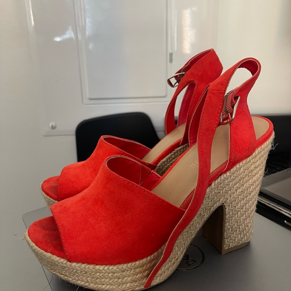 Open toe Espadrille Heels